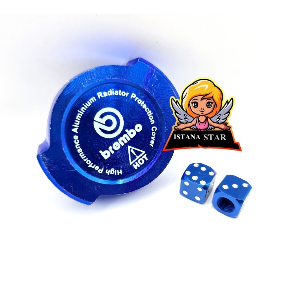 PAKET COVER TUTUP RADIATOR + TUTUP PENTIL DADU