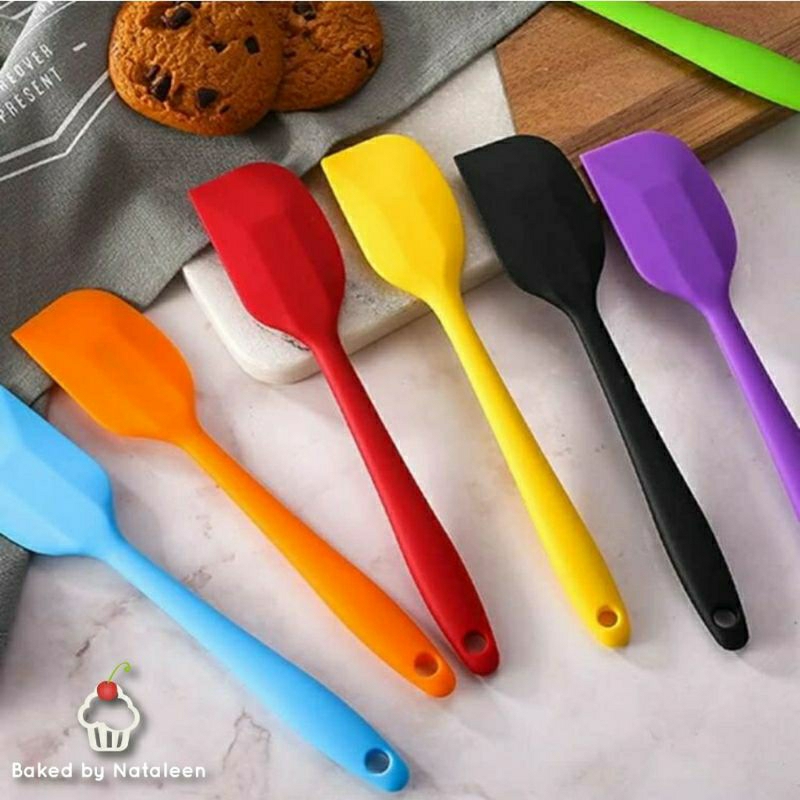 SPATULA SILICONE Tahan Panas /SOLET SILIKON Anti Panas Serbaguna