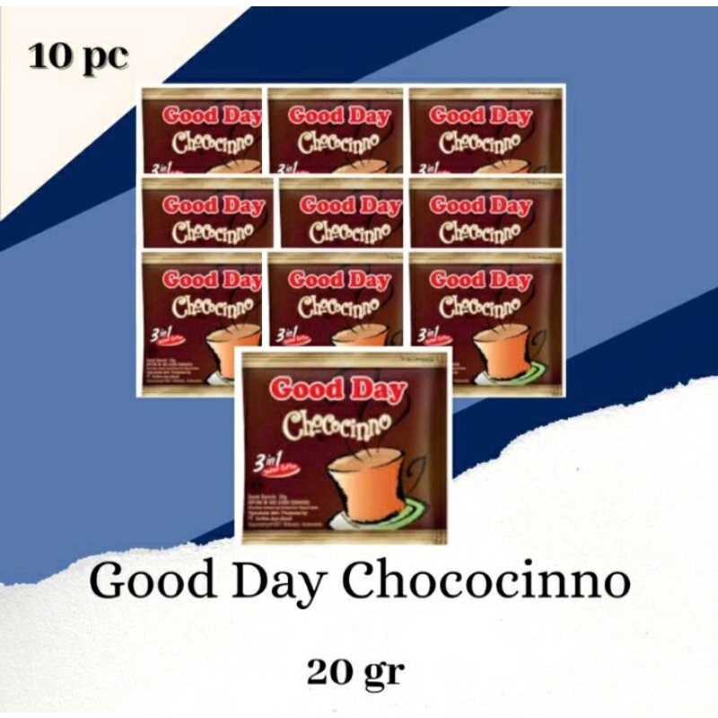 

1 Renceng Good Day Chococinno Isi 10 Sachet x 20 Gr