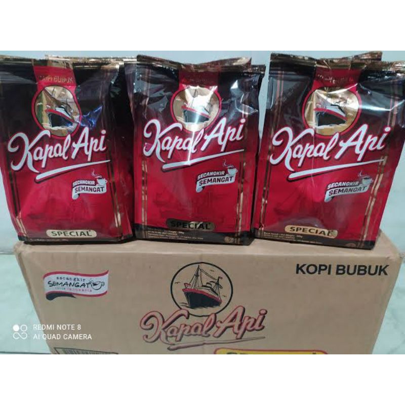 

[350 Gram x 9 Pack] Kopi Kapal Api Special Kemasan 350Gr Kartonan