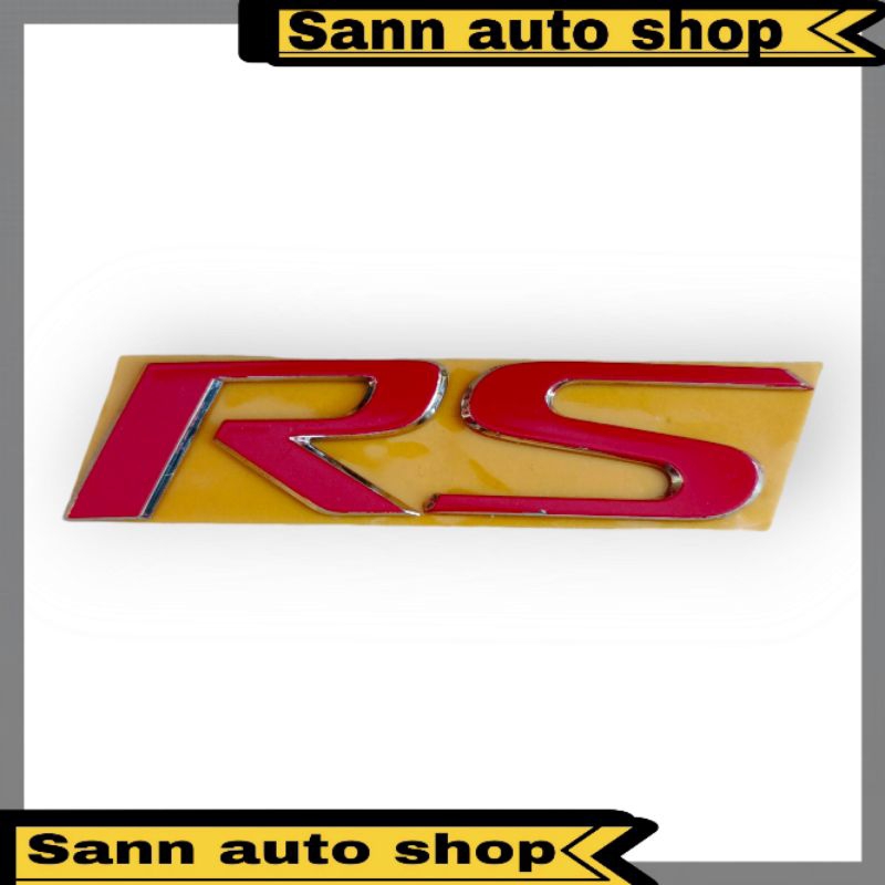 Emblem Brio RS Original Honda Brio/Emblem Bagasi Honda Brio RS/Emblem Honda Brio Original