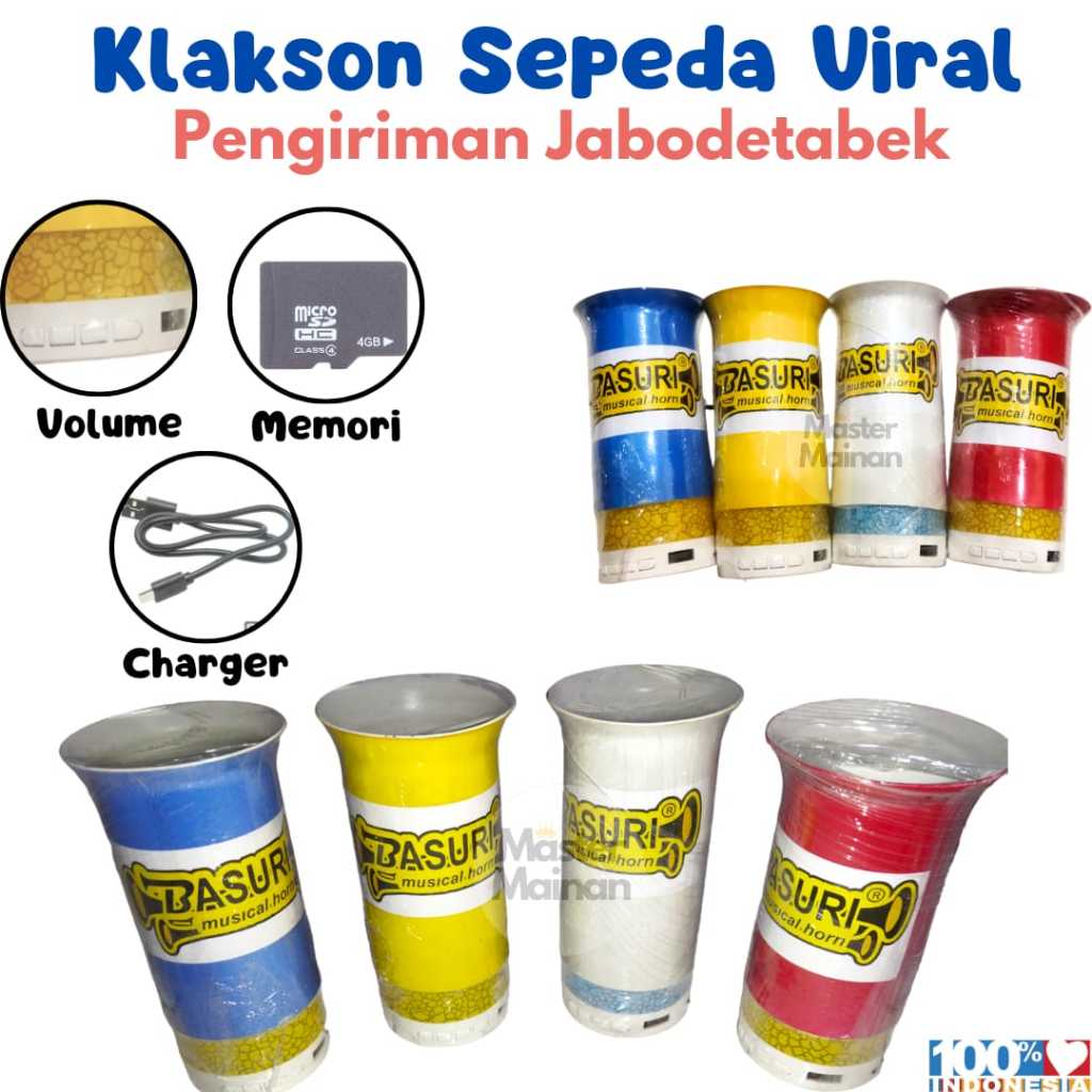 Klakson Telolet Sepeda - Aksesoris Sepeda Anak