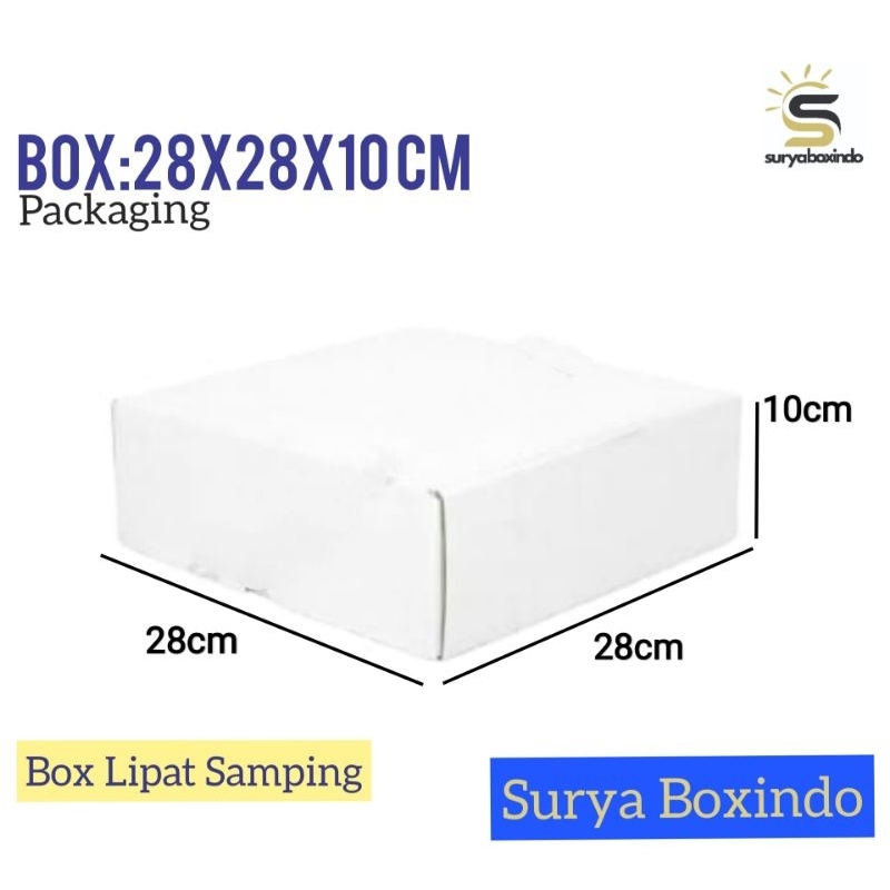 

Box 28x28x10 cm/hampers/kardusbox/baju/hoodie/jaket