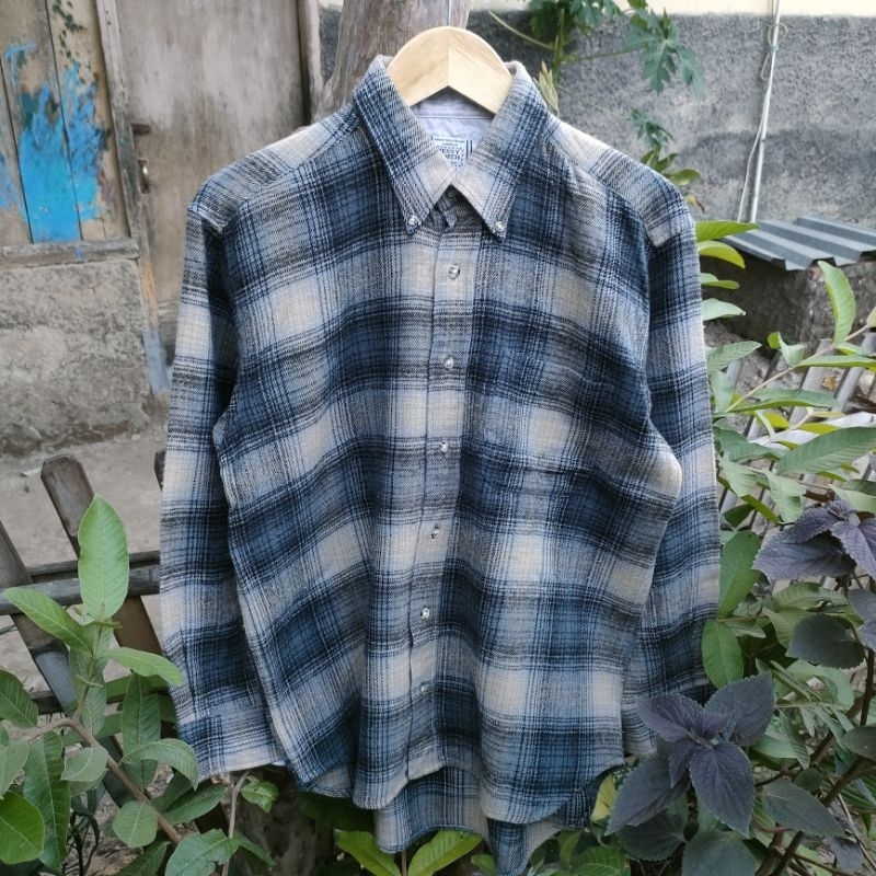 Kemeja flannel veterano wool by penny worth