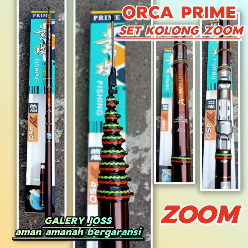 JORAN TEGEK KOLONG ZOOM ORCA PRIME 360 450 540 SUDAH ZOOM PURUS