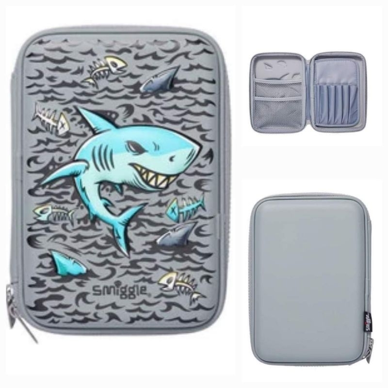 

SALEEE 100% Original Smiggle Wild Side Hardtop Pencil Case Grey Kode Produk: IGL443339GRY