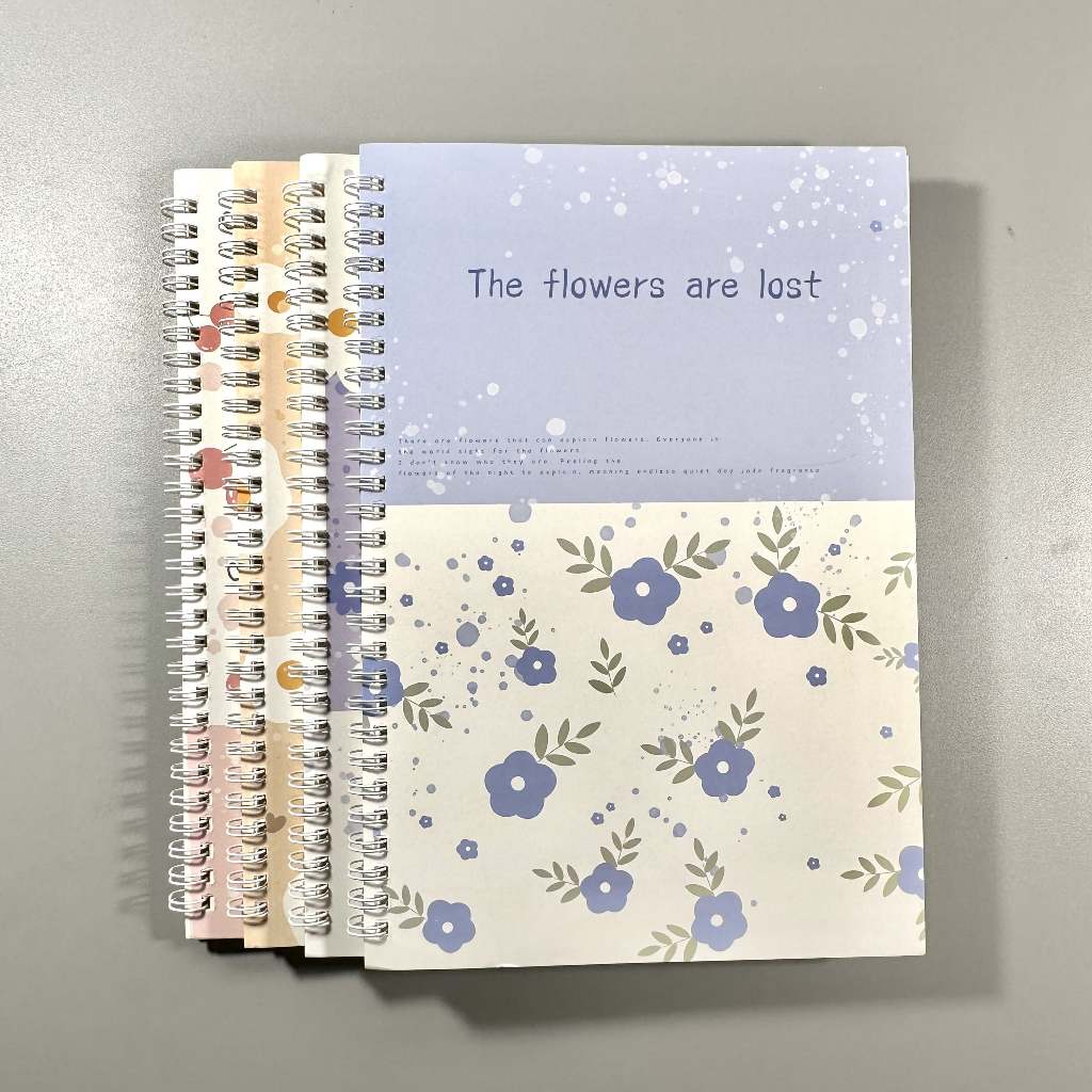 

(PCS) NOTEBOOK SPIRAL B5-6011 / NOTEBOOK MOTIF FLOWER