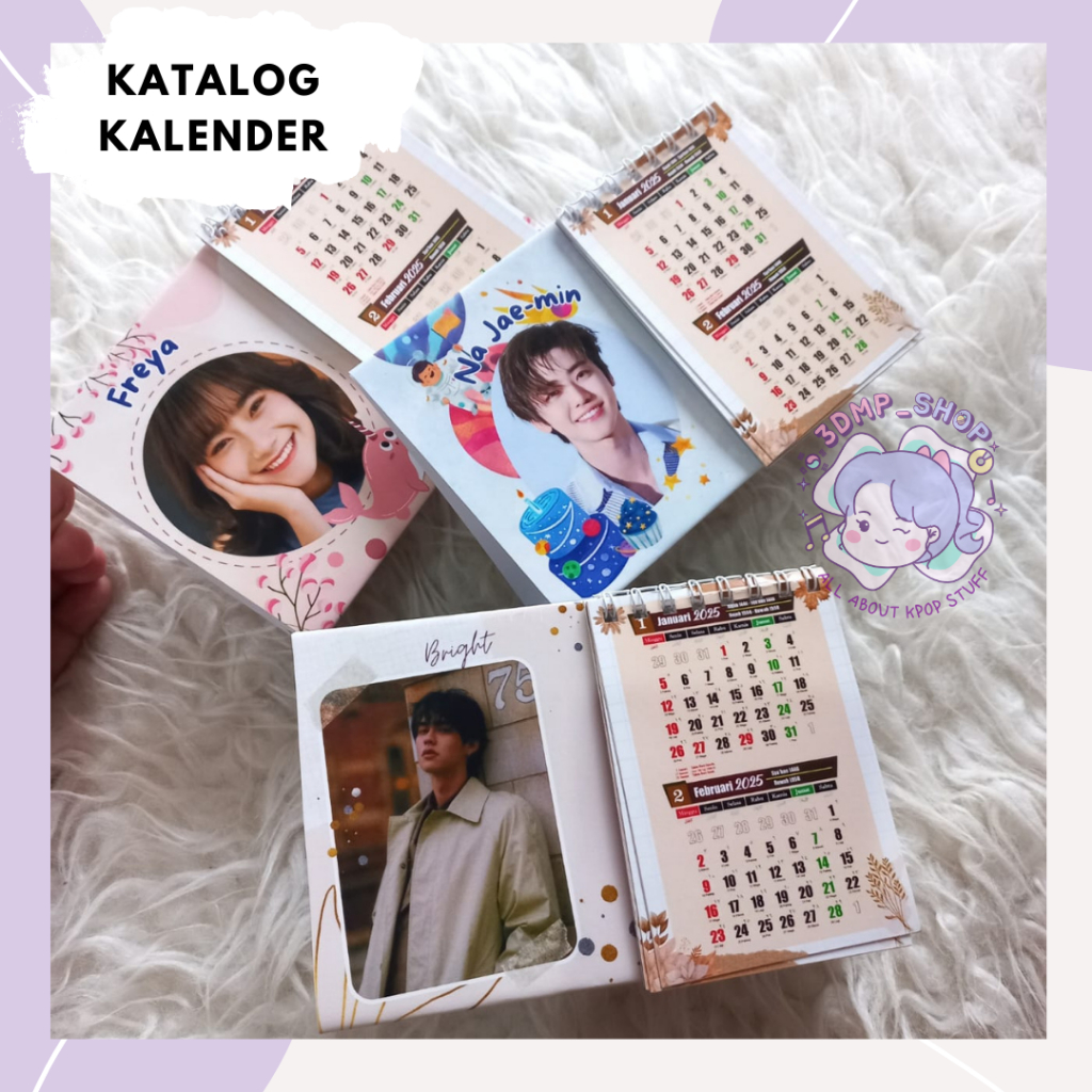 

KALENDER DUDUK 2025 MINI CUSTOM REQUEST GAMBAR