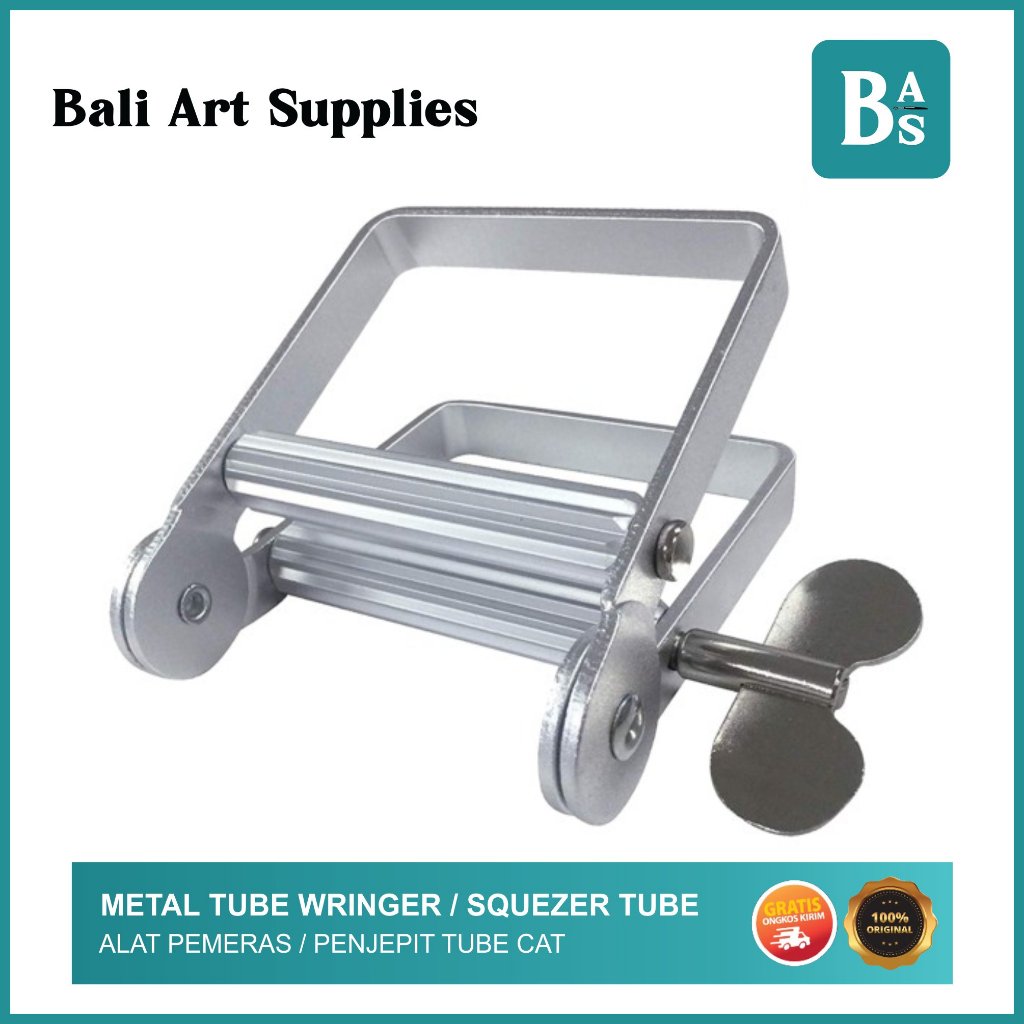 

Bali Art Supplies - Paint Grip - Penjepit Tube Cat/Pasta Gigi - Metal Paint