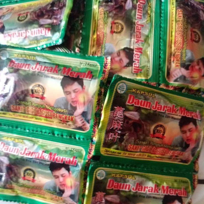 

KAPSUL Daun jaram merah(2pcs)
