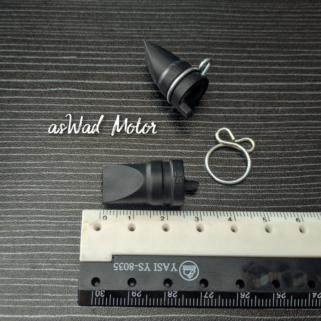 2 pcs Selang Tube Drain CVT+klip Original Scoopy Beat Vario Universal / Selang Buntu / Selang Pembua