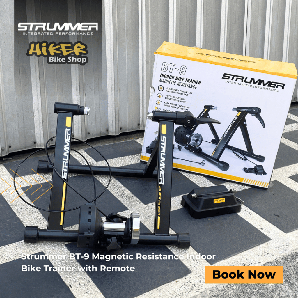 Bike Trainer Strummer BT-9 Magnetic Resistance Indoor Bike Trainer with Remote