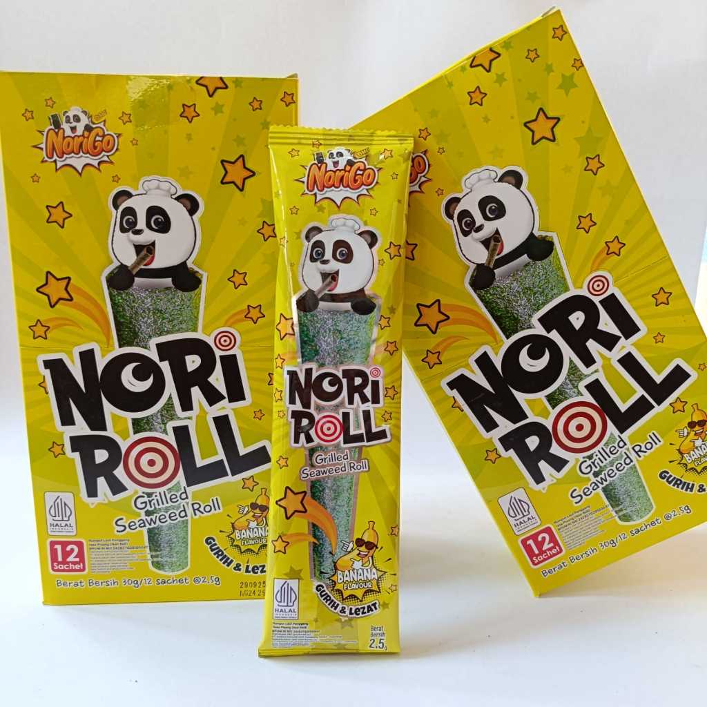 

NORI ROLL DUS ISI 6 BOX ( 1 BOX ISI 12PCS )