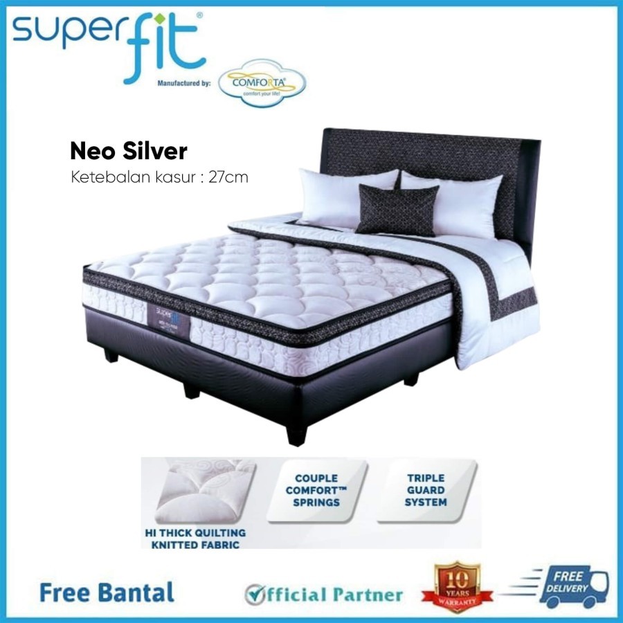 Kasur Comforta Super Fit - Neo Silver