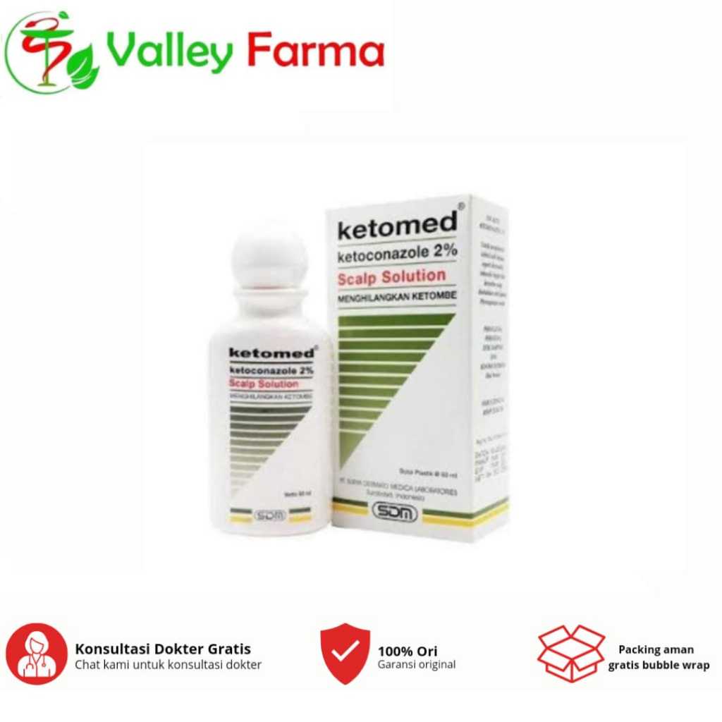 Ketomed Scalp Solution Shampoo Anti Ketombe