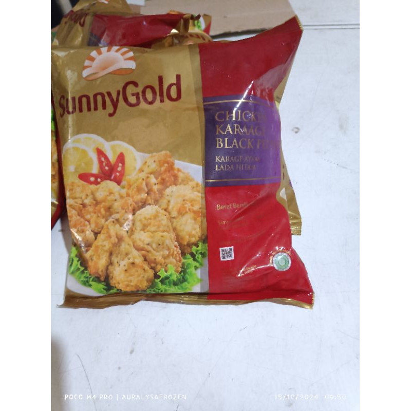 

Karage black pepper sunnygold 500gr