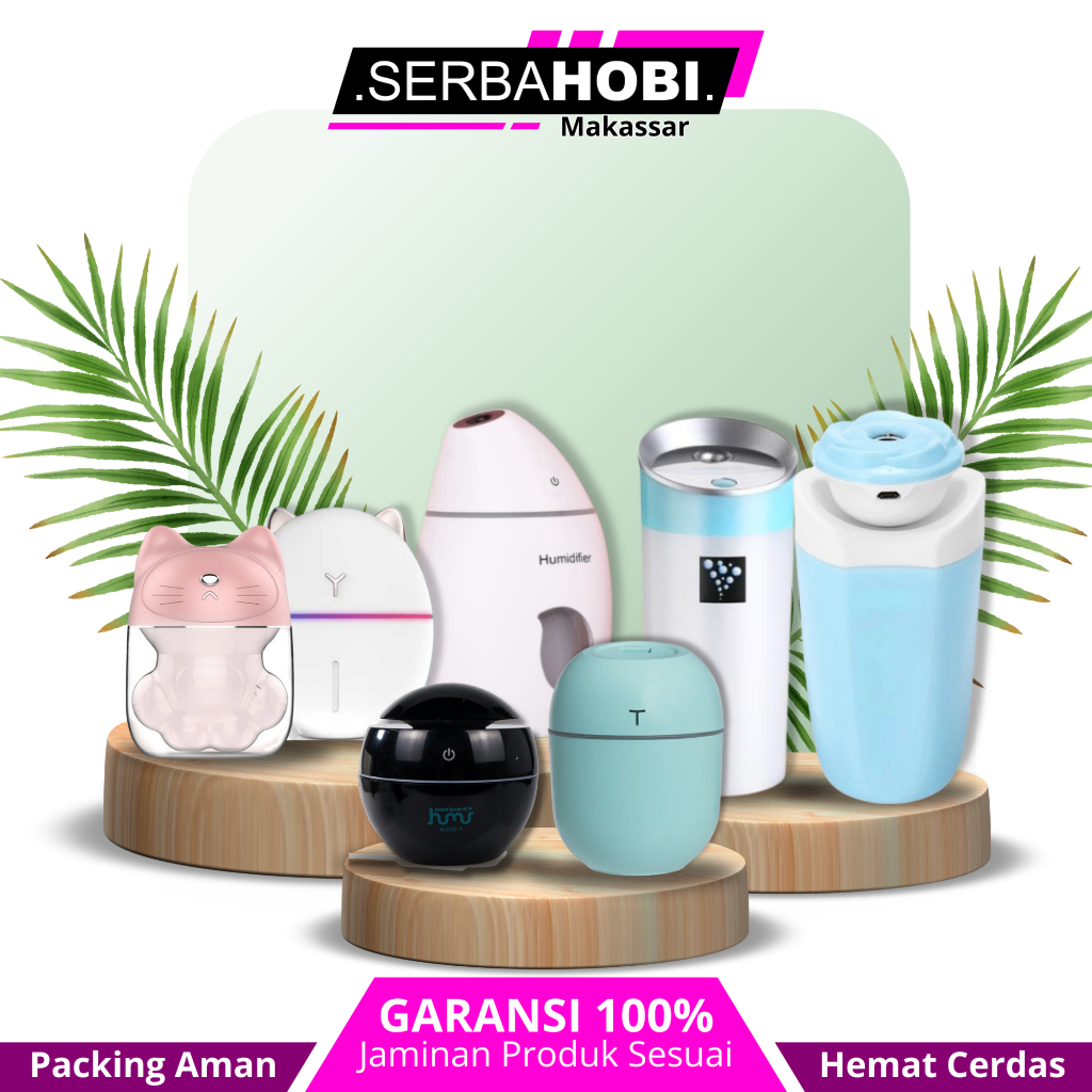 Humidifier di Mobil /  Air Humidifier / Diffuser / Pelembab Udara / Aroma Therapy / Aroma Terapi Ala