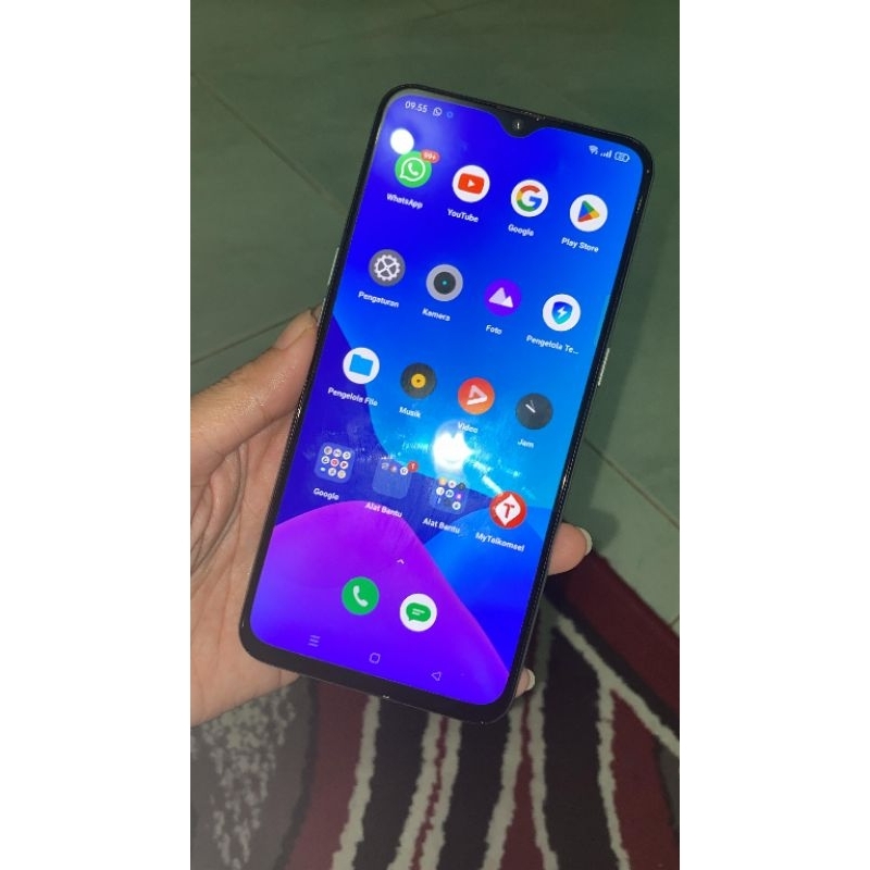 LCD REALME XT DIJAMIN ORIGINAL COPOTAN MULUS