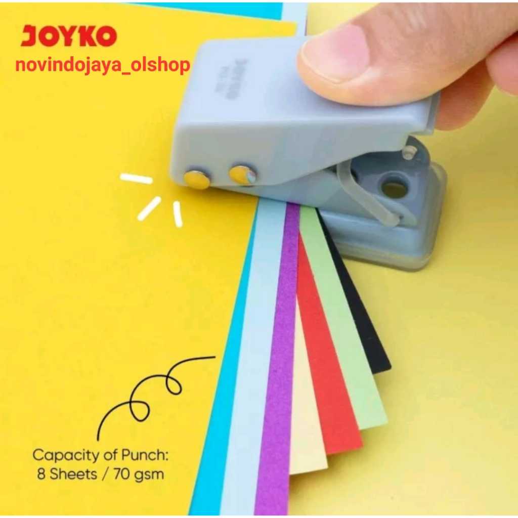 

PEMBOLONG KERTAS ONE HOLE PUNCH 1 LUBANG JOYKO PU-36 TERMURAH