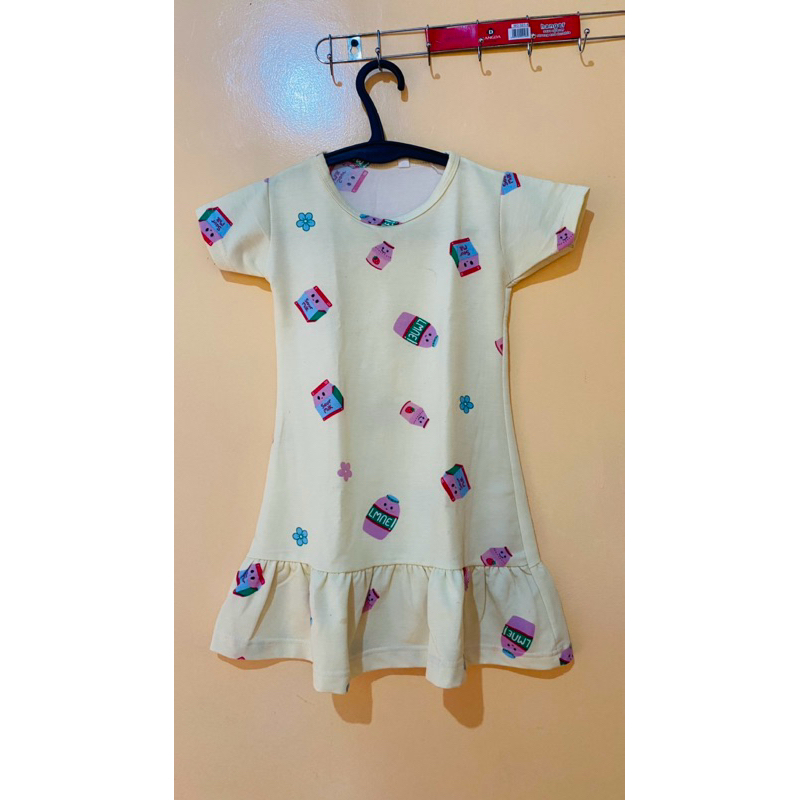 prelove daster bayi perempuan bahan kaos lembut dan tebal