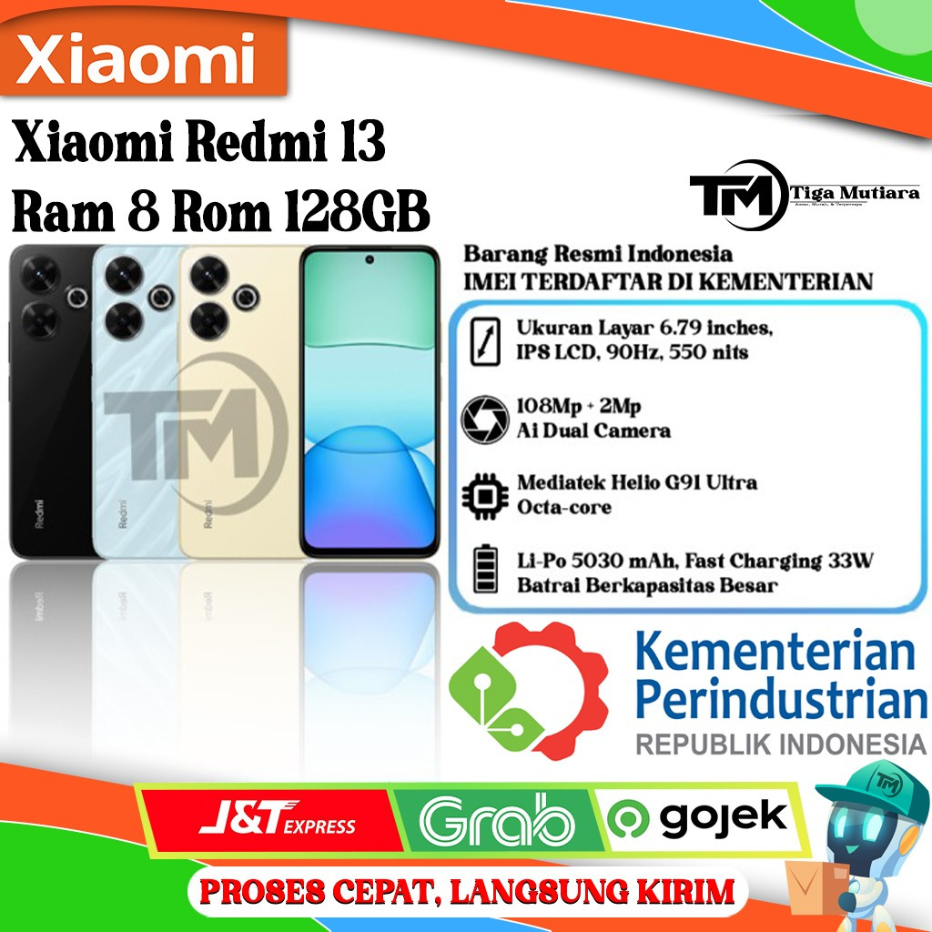 Xiaomi Redmi 13 Ram 8/128GB | Ram 8/256GB