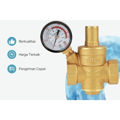 2" Pressure Reducing Valve PRV Regulator Water