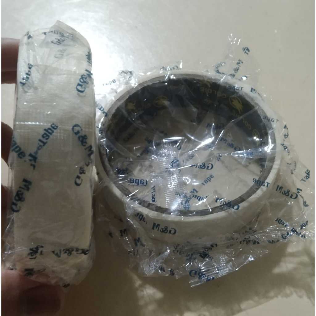 

Lakban Kertas Masking Tape Warna Cream 1 Inch 20 mmx 6m