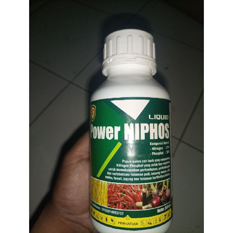 Pupuk Cair POWER NIPHOS kemasan 500 ml