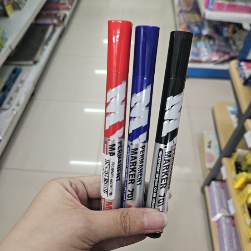 

spidol permanent marker M&G (hitam,biru,merah)