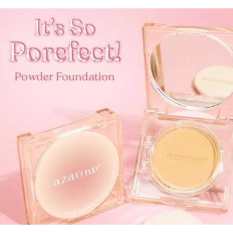 azzarine it's so porefect powder foundation/azzarine powder foundation/azzarine bedak/powder foundat