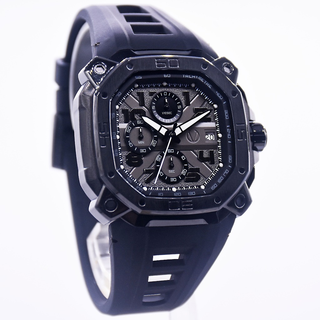 Jam Tangan Pria Christ Verra CV 63033G-36 BLK/ CV 63033G-36 BLK/RED/ CV 63033G-36 L-GUN/BLU/ CV 6303