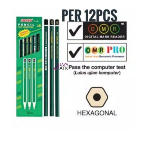 

HARGA MURAH PENSIL JOYCO 2B 1 PAK ( ISI 12)