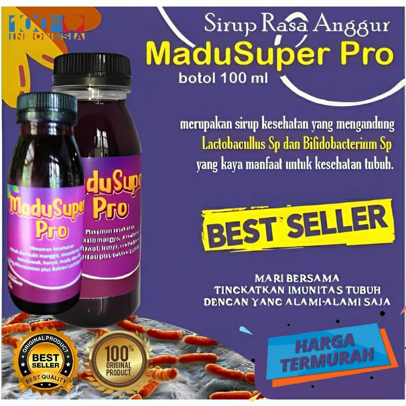 MaduSuper Pro 100 ml (Probiotik kesehatan Anak)