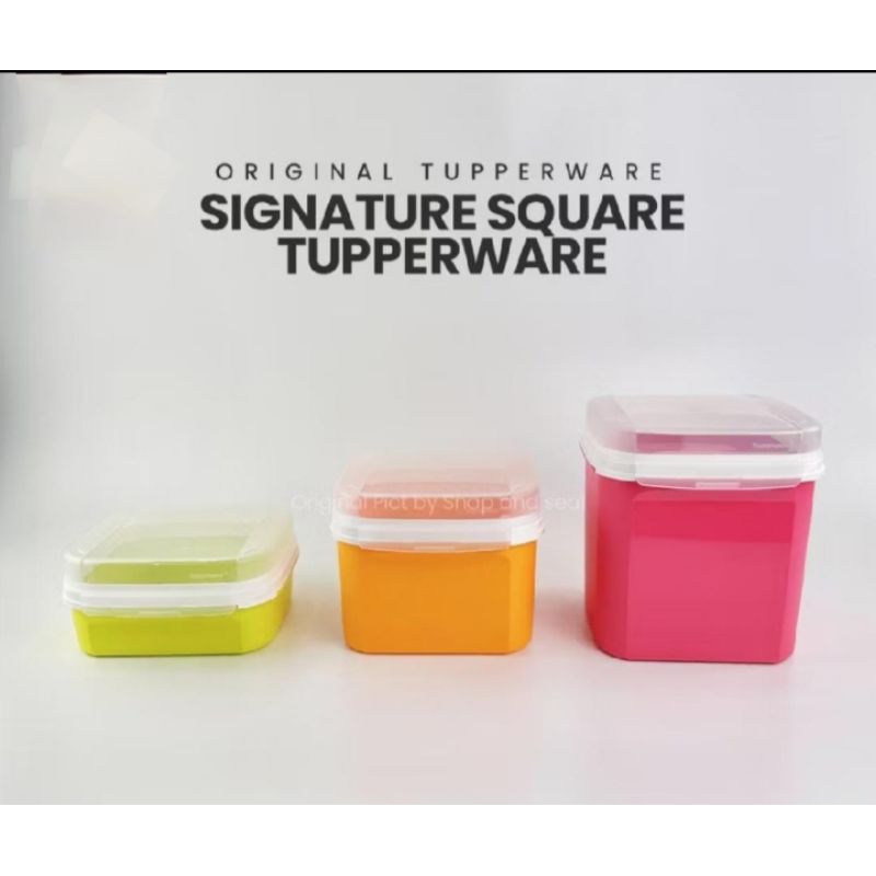 TUPPERWARE SIGNATURE SQUARE