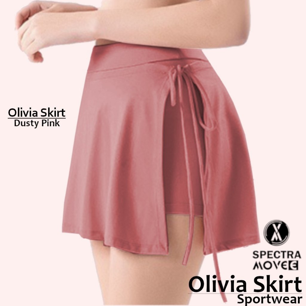 ND3 Rok senam OLIVIA SKIRT rok mini rok wanita rok zumba rok dance rok aerobic celana senam rok