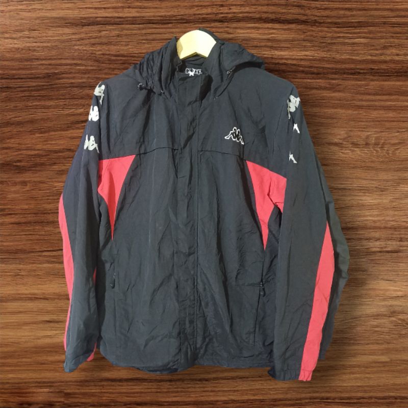 Jaket Outdoor Kappa Hoodie tebal