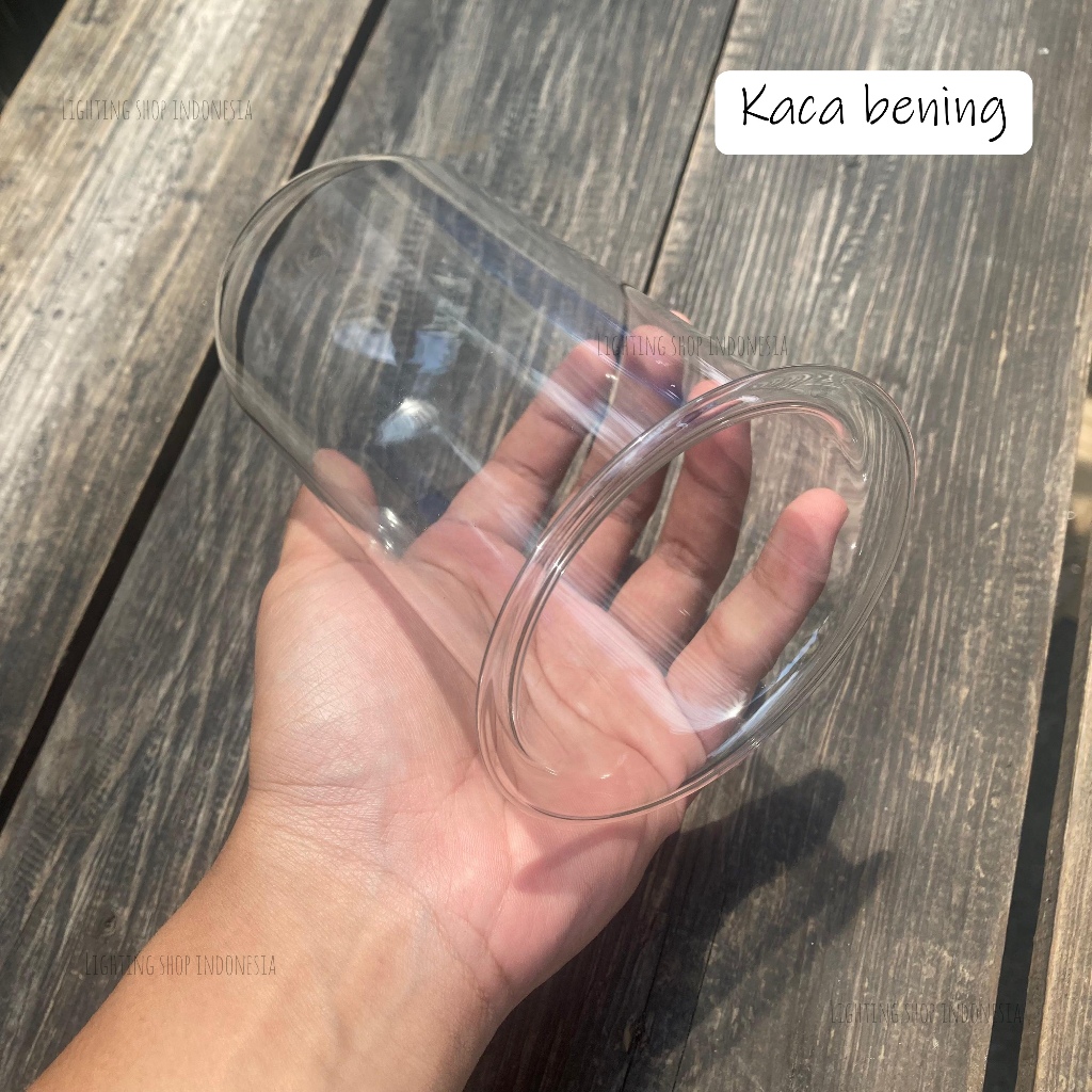 KACA BENING TABUNG UNTUK LAMPU GANTUNG L575