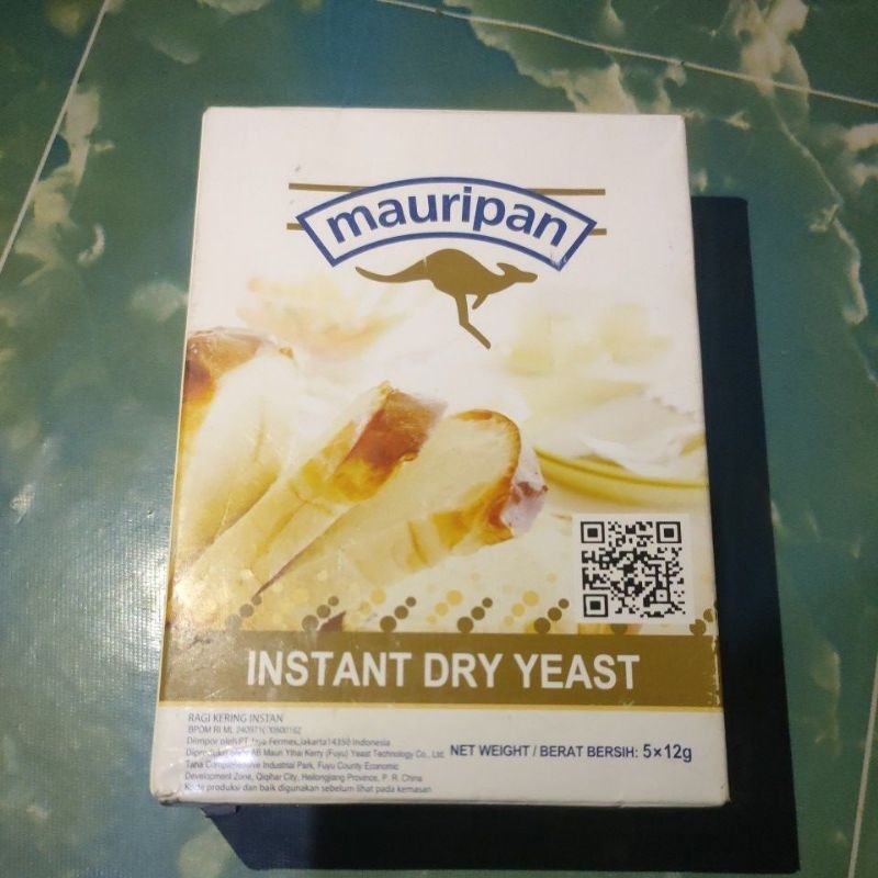 

Mauripan Instant Dry Yeast Import 12 gr