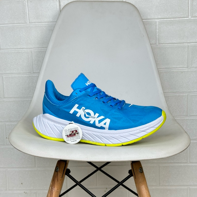 Sepatu Hoka One One Carbon X2 Blue White
