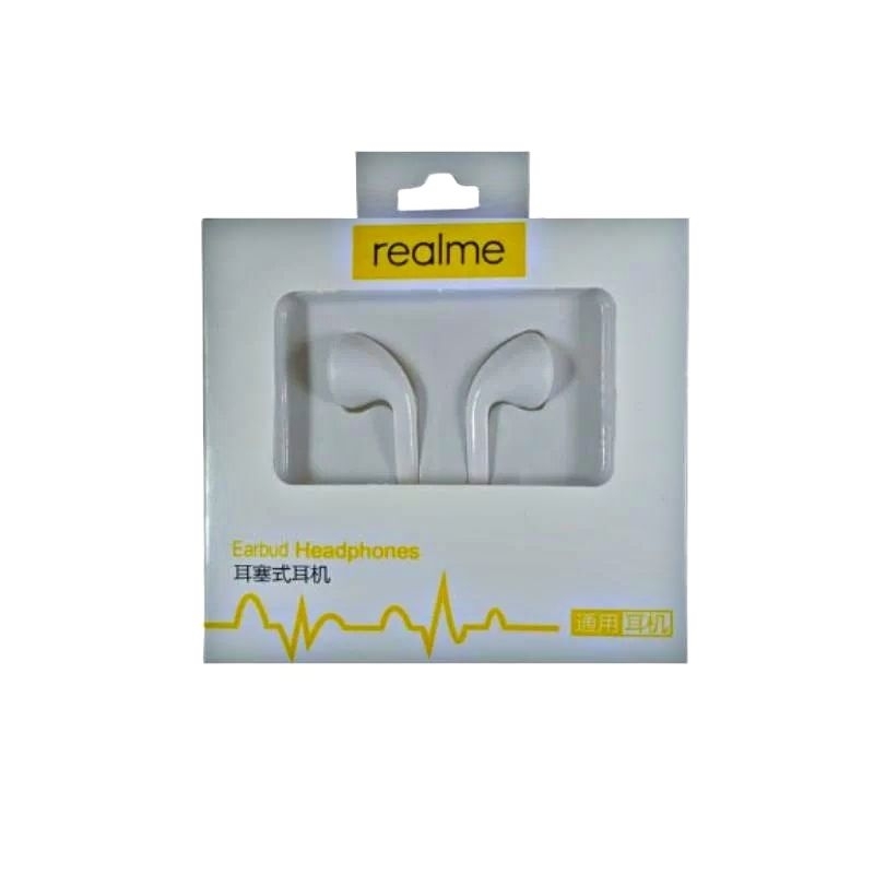 Headset Realme C30 / C21Y / C67 / 5 / 5I / 5S / C3 / C11 2020 / C51 / C53 / C2O / C25 / C33 / C31 / 