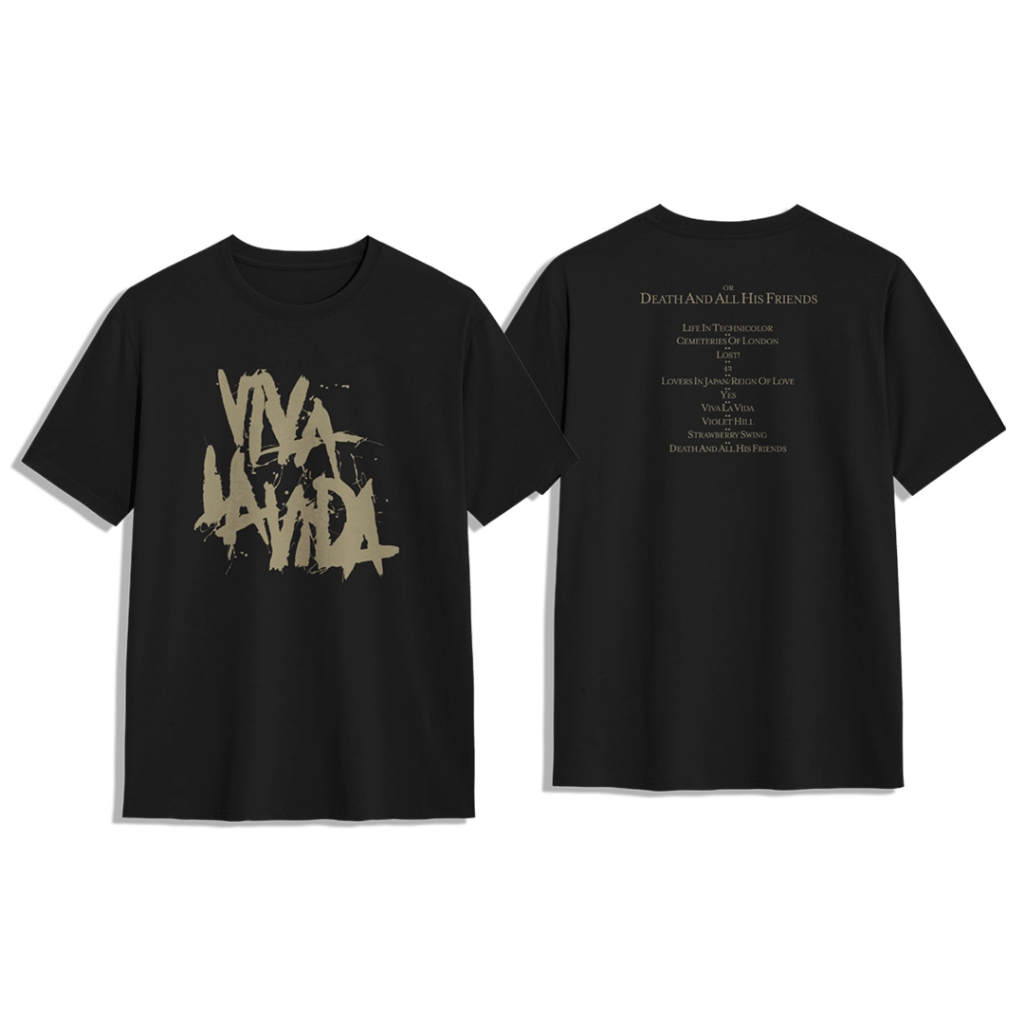 Kaos Tshirt Coldplay Viva La Vida