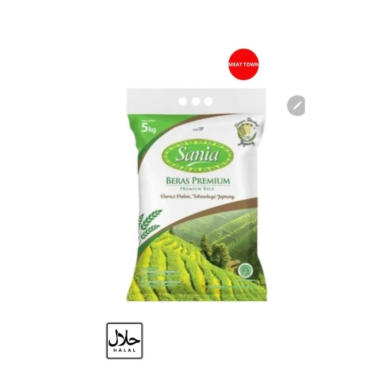 

Beras Premium Sania 5 kg