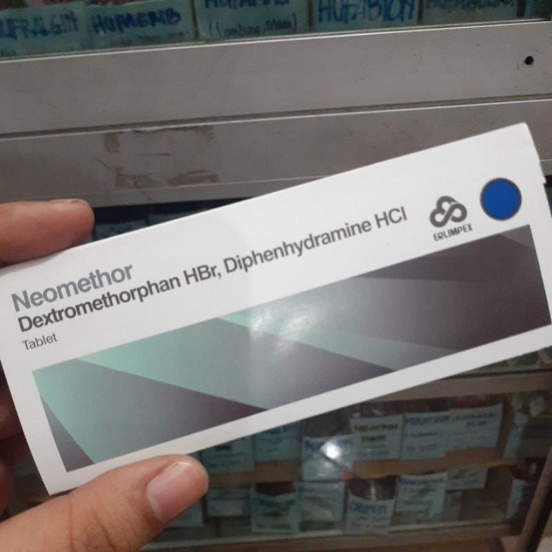 NEOMETHOR TABLET - OBAT BATUK TIDAK BERDAHAK KARENA ALERGI
