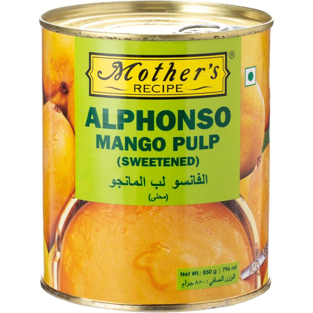 

ALPHONSO MANGO PULP (Sweteened) MOTHER'S RECIPE 850G / Selai Mangga