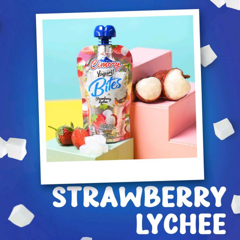 

Cimory Bites Strawberry Lychee 120gr