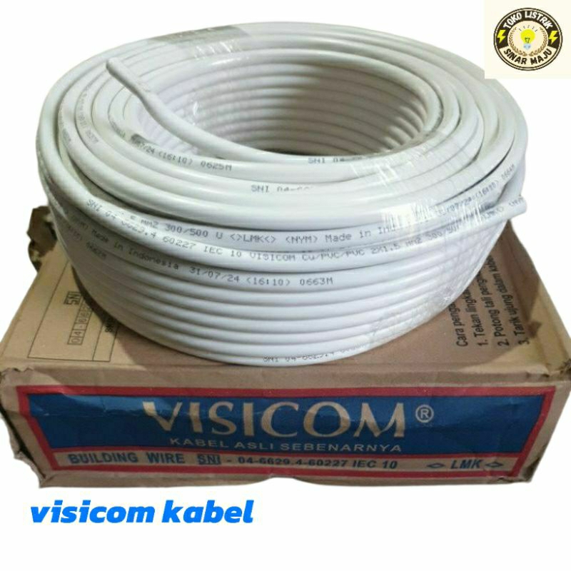 Kabel Nym Visicom  2x1.5 Per Meter