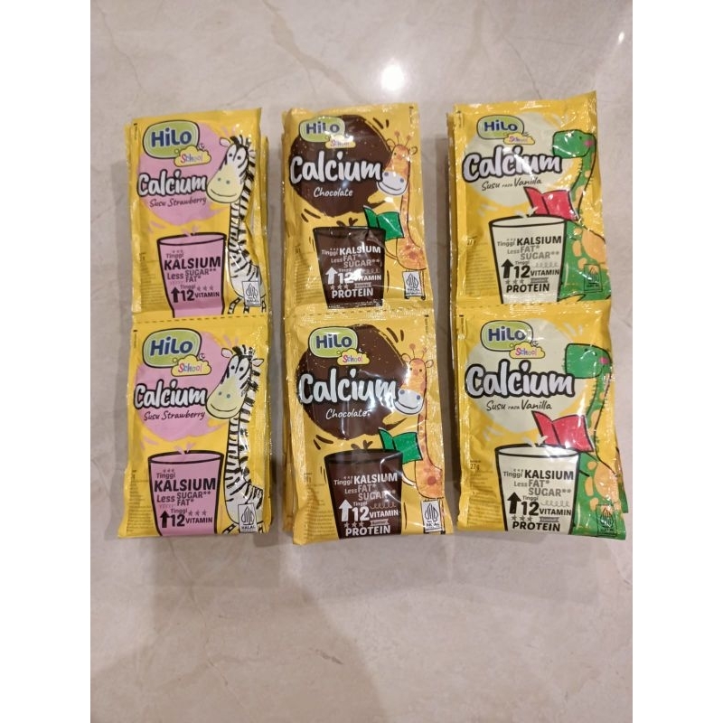 

RB Susu HILO School Sachet (Renceng)Hilo School Coklat Vanilla