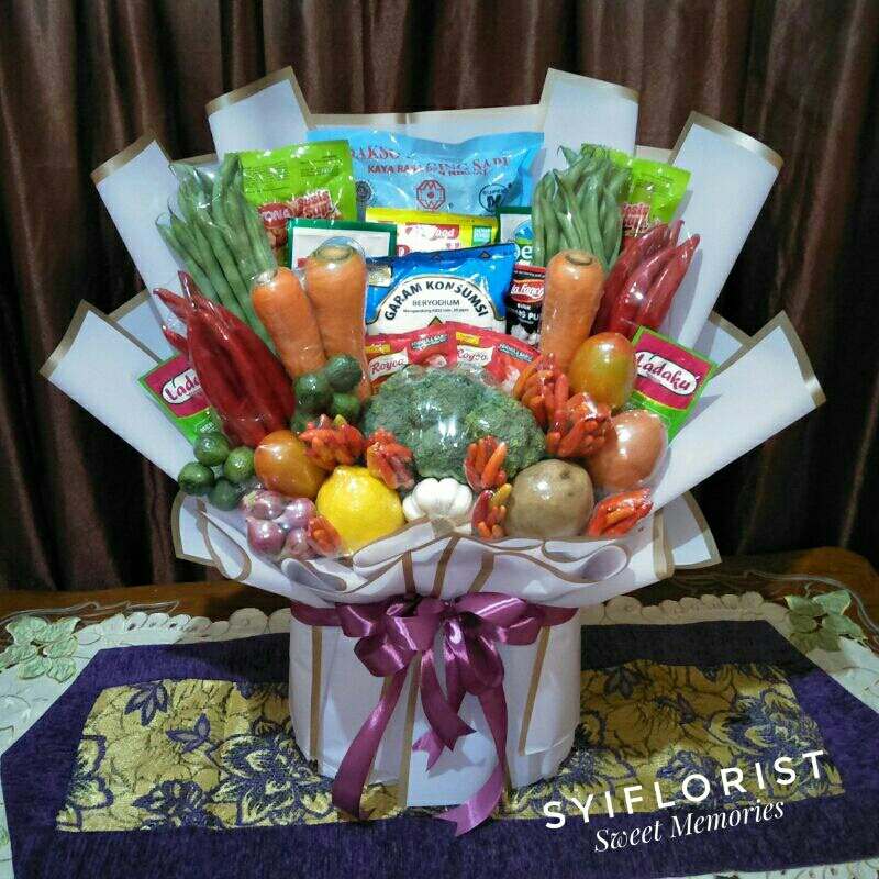 

BUKET SAYUR LENGKAP UNTUK HADIAH WISUDA, ULTAH, VALENTINE, ANNIVERSARY, HARI IBU DLL