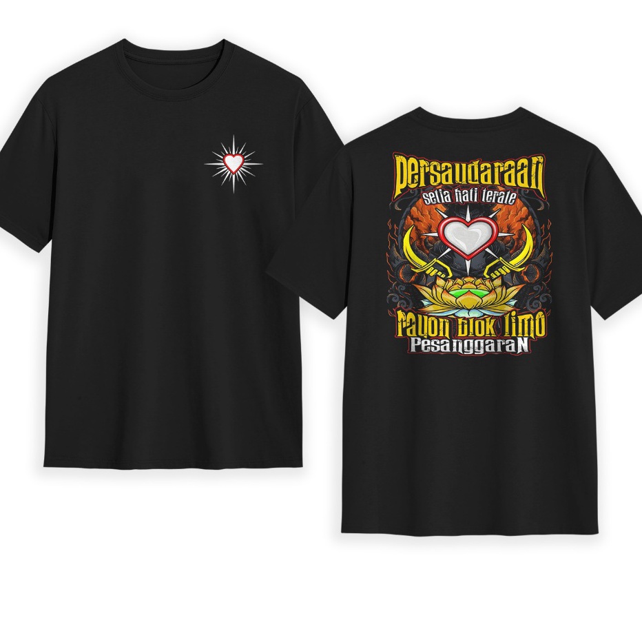 Kaos PSHT  Baju Pencak Silat 22  Kaos Dewasa Pria Wanita  Tearu Baju Psht