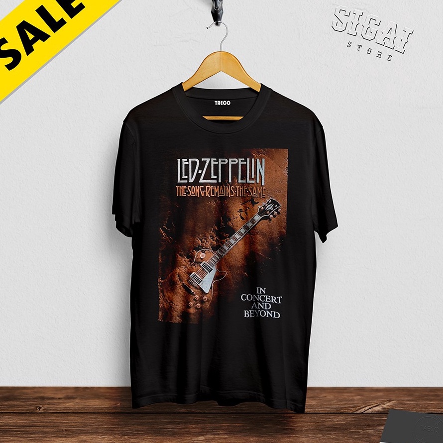 BAJU KAOS LED ZEPELIN 3D SAON  KAOS THE BEATLES  KAOS SIK